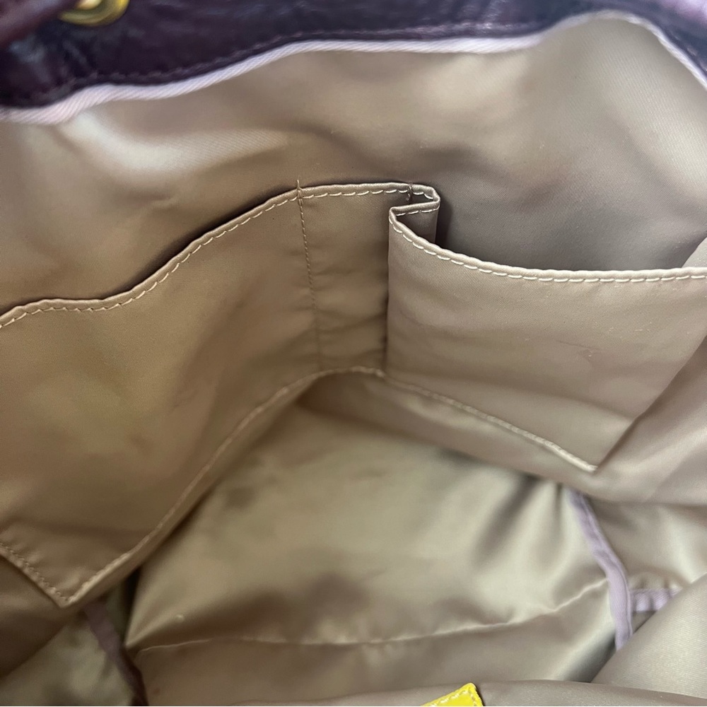 Coach Legacy Drawstring Shoulder Bag Razor Purple - Picture 4 of 15